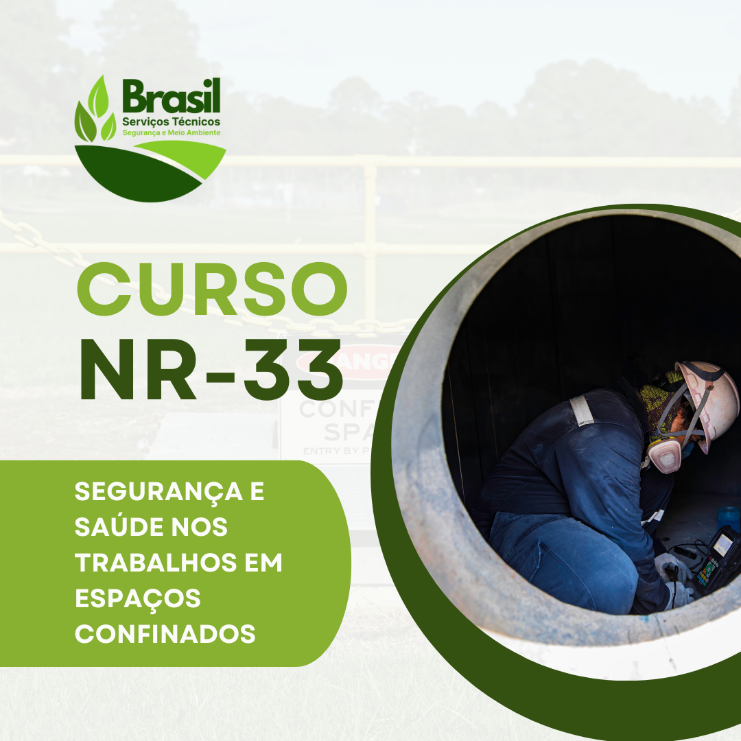 NR 33  - SEGURANÇA E SAÚDE NOS TRABALHOS EM ESPAÇOS CONFINADOS